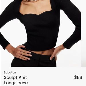 BABATON SCULPT KNIT